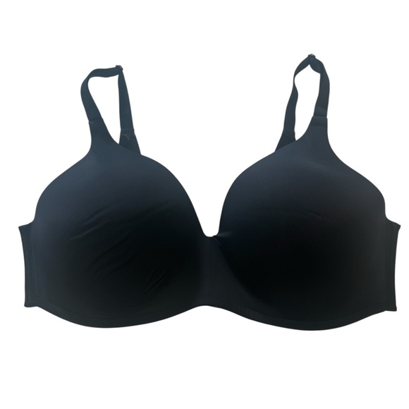 Soma Bra 38D Vanishing 360 Wireless Black Smoothing Stretch Comfort Seamless - Picture 6 of 6